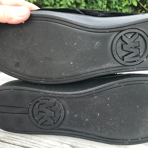 SALE! Michael Kors Beaded Velvet Black Loafers - Picture 14 of 14